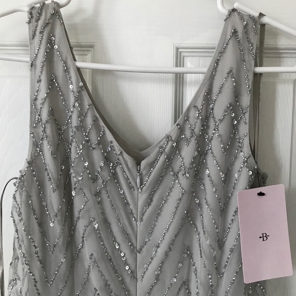 BHLDN Blaise bridesmaid dress. Size 0. Color Fog.